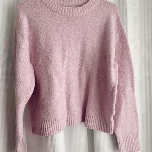 American Eagle Whoa so soft Purple Sweater